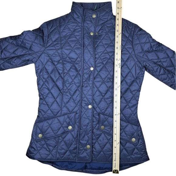 Barbour Flyweight Calvary Quilted Jacket Navy Size 6 (UK 10) NWT - Picture 9 of 13